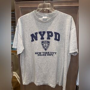 Delta Gray NYPD Graphic Tee